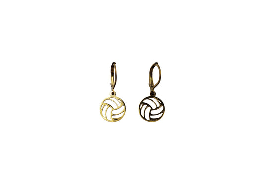 Dainty Volleyball Earrings