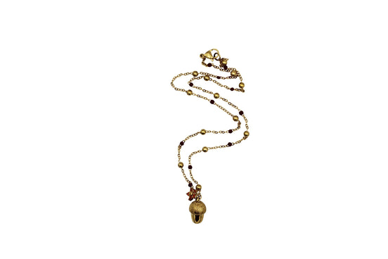 Acorn Charm Necklace