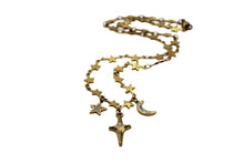 Load image into Gallery viewer, Gold Star &amp; Moon Necklace
