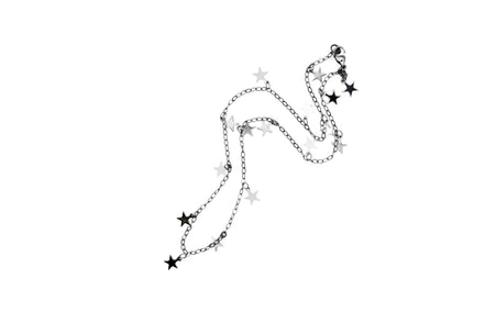 Silver Star Layering Necklace