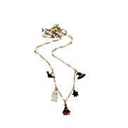 Spooky Halloween Multi Charm Necklace