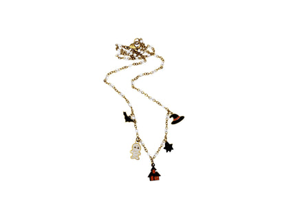 Spooky Halloween Multi Charm Necklace