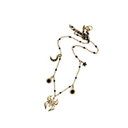 Spider Multi Charm Necklace