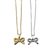 Simple Bow Necklace