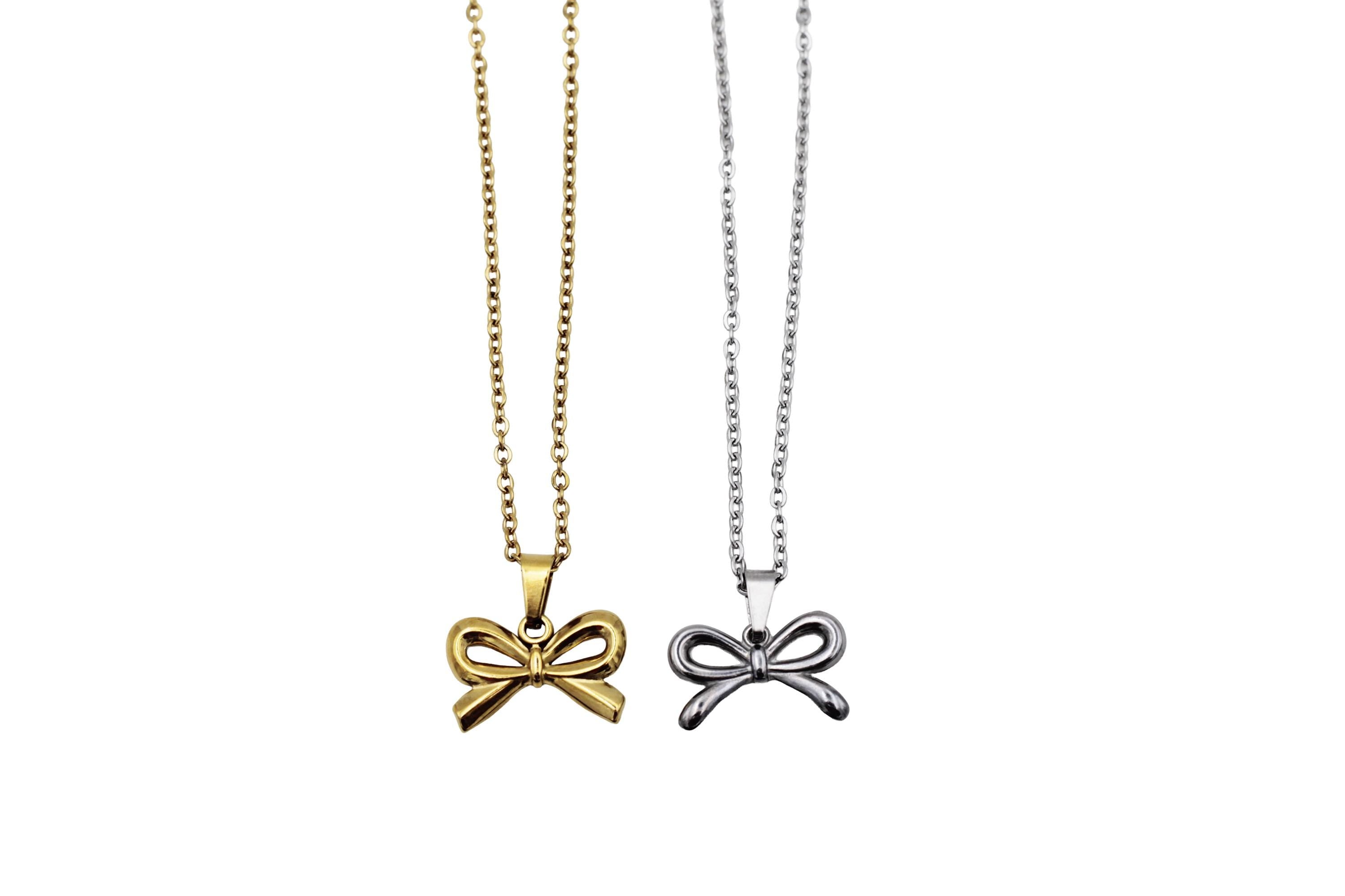 Simple Bow Necklace