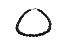 Load image into Gallery viewer, Black Faceted Bead Necklace
