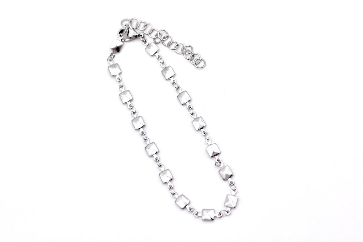 Square Chain Anklet