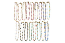 Load image into Gallery viewer, Gold Enamel Oversized Curb Chain Bracelet
