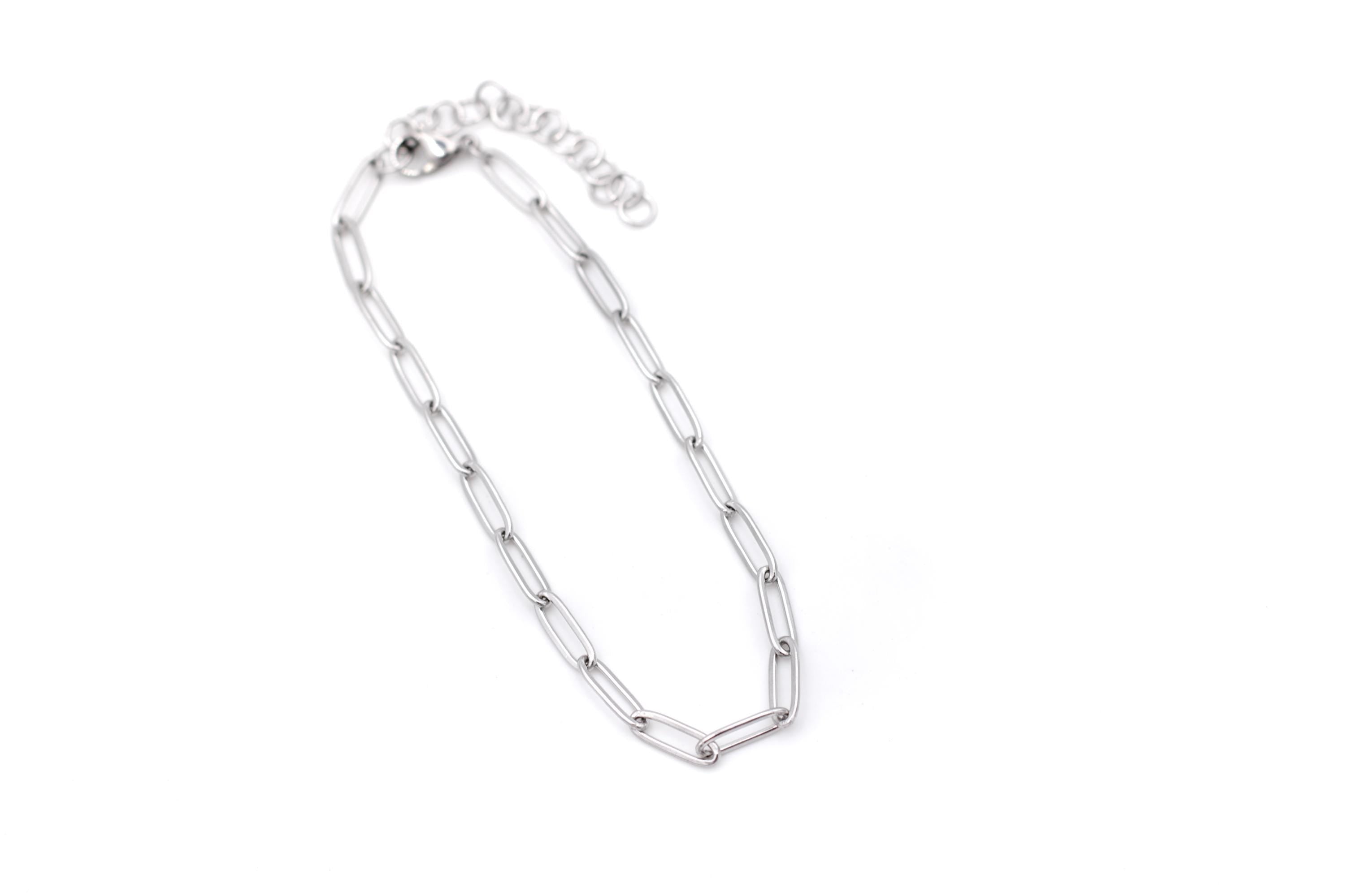 Chunky Paperclip Chain Anklet