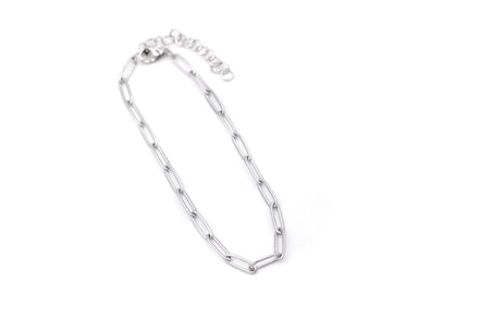 Chunky Paperclip Chain Anklet