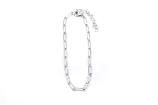 Chunky Paperclip Chain Anklet