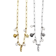 Nautical Multi Charm Necklace