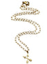 Gold Double Arrows Necklace