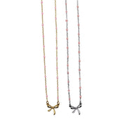 Dainty Bow Necklace