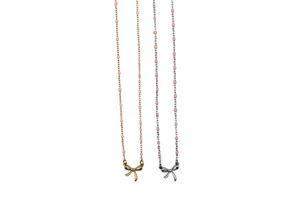 Dainty Bow Necklace
