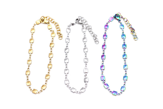 Square Chain Anklet
