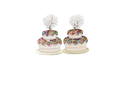 Birthday Cake Earrings