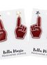 Foam Finger Earrings