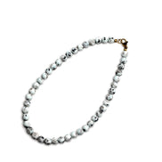 Matte Jasper Bead Necklace