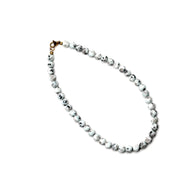 Matte Jasper Bead Necklace