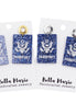 Passport Earrings