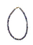 Purple Faceted Bead Necklace