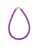 Purple Beaded Necklace