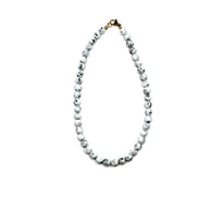 Matte Jasper Bead Necklace