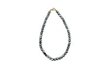 Load image into Gallery viewer, Olive Green Faceted Bead Necklace
