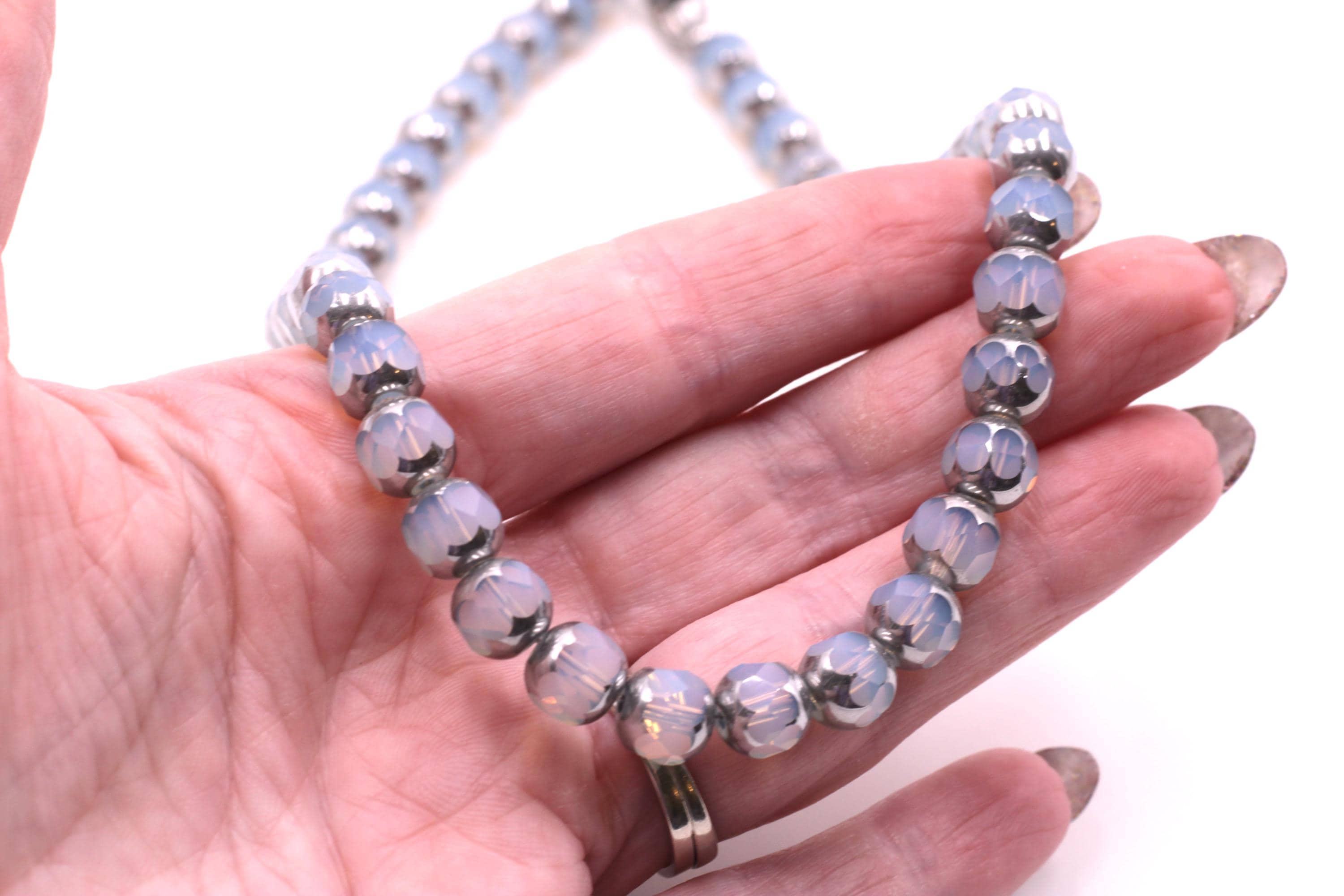 Vintage-Inspired Bead Necklace