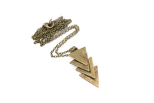 Load image into Gallery viewer, Layered Triangle Necklace
