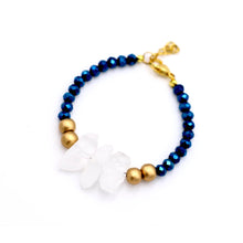 Load image into Gallery viewer, Cobalt Blue &amp; Raw Stone Bracelet
