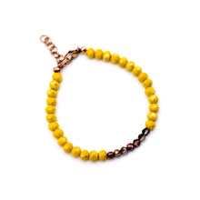 Load image into Gallery viewer, Mustard Yellow Beaded Bracelet
