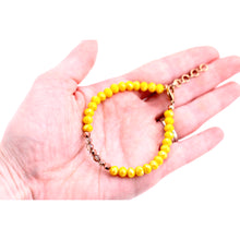 Load image into Gallery viewer, Mustard Yellow Beaded Bracelet
