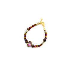 Load image into Gallery viewer, Pink and Gold Beaded Bracelet
