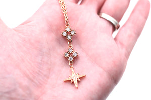 Rose Gold North Star Necklace
