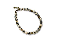 Load image into Gallery viewer, Dalmatian Jasper Beaded Bracelet
