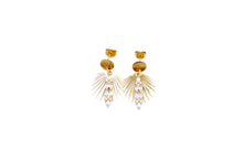 Load image into Gallery viewer, Gold Spike Earrings
