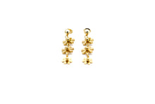 Load image into Gallery viewer, Gold Daisy Earrings
