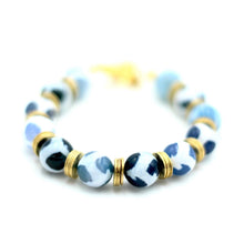 Load image into Gallery viewer, Blue Agate Bracelet
