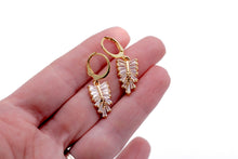 Load image into Gallery viewer, Cubic Zirconia Leverback Earrings
