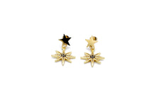 Load image into Gallery viewer, Blue Star Earrings
