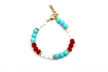 Load image into Gallery viewer, Red Turquoise Bracelet
