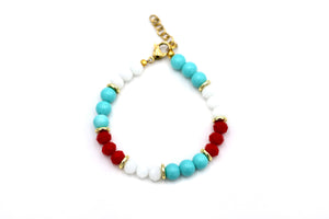 Red Turquoise Bracelet