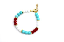 Load image into Gallery viewer, Red Turquoise Bracelet
