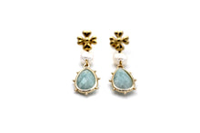 Load image into Gallery viewer, Amazonite Dangle Earrings
