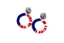 Load image into Gallery viewer, 4th of July Earrings
