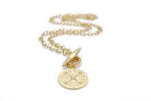Load image into Gallery viewer, Gold Compass Necklace
