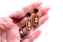 Load image into Gallery viewer, Art Deco Dangle Earrings
