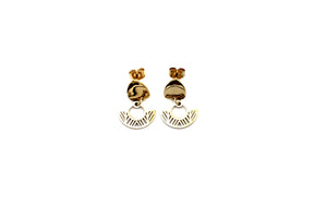 Gold Boho Dangle Earrings